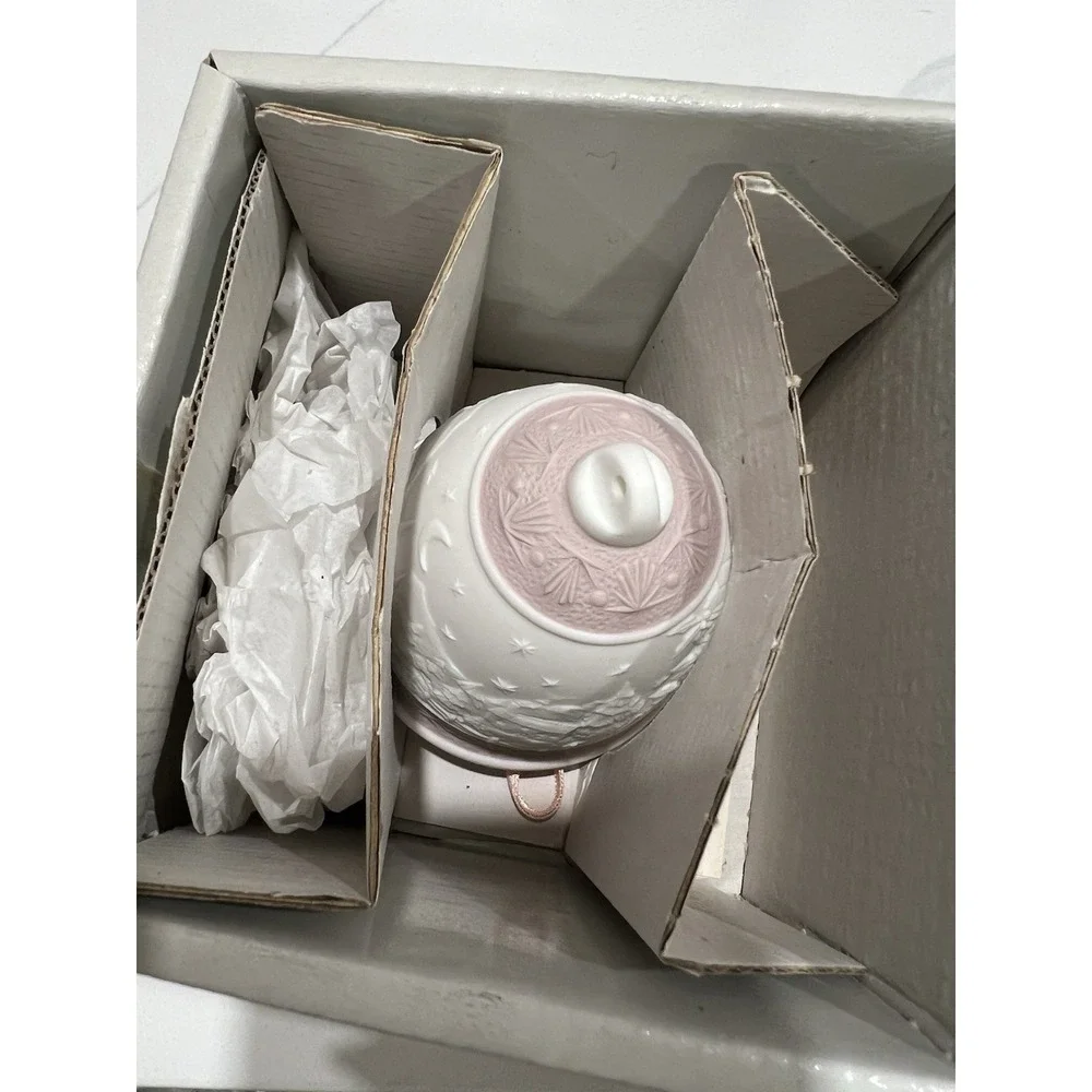 LLADRO Porcelain CHRISTMAS BELL 1991 #5803  New In Original Box Made in Spain